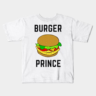 burger prince- food lovers Kids T-Shirt